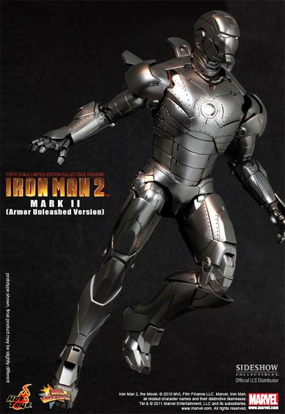 1/6 HOT TOYS - IRON MAN 2: MK II UNLEASHED VERS.