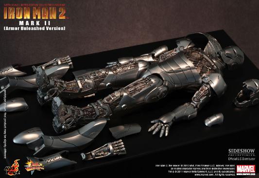 1/6 HOT TOYS - IRON MAN 2: MK II UNLEASHED VERS.