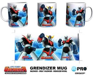 TAZZA GRENDIZER, MAZINGER, GREAT MAZINGER