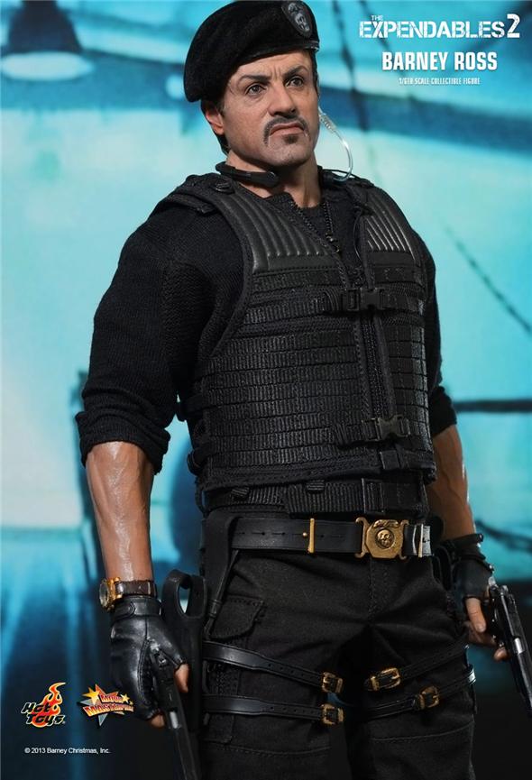 1/6 HOT TOYS - EXPENDABLES 2 BARNEY ROSS