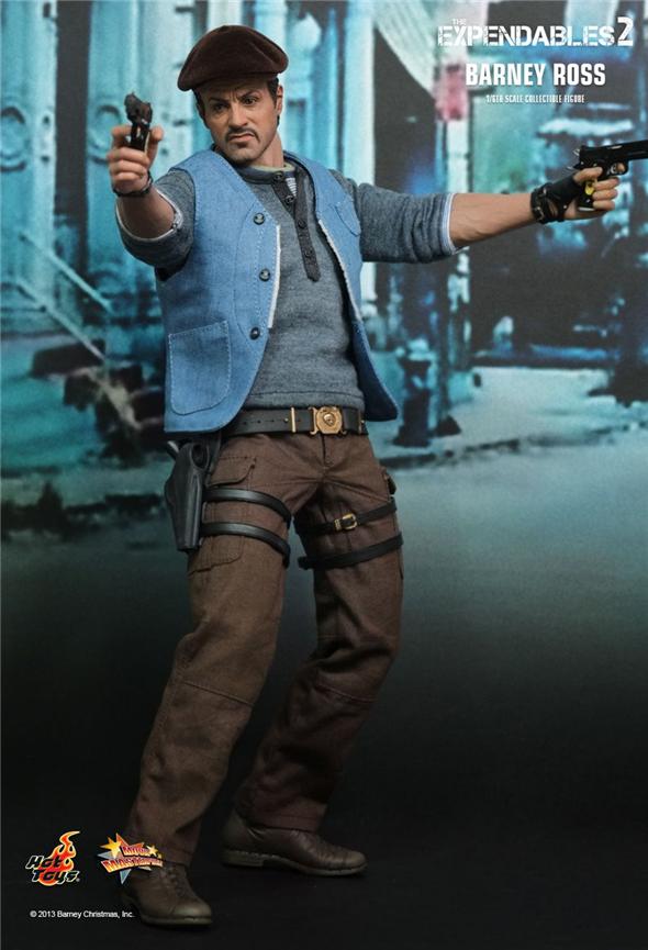 1/6 HOT TOYS - EXPENDABLES 2 BARNEY ROSS