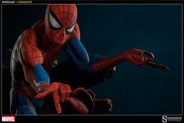 SIDESHOW COLLECTIBLES - MARVEL COMIQUETTE SPIDER-MAN BY CAMPBELL