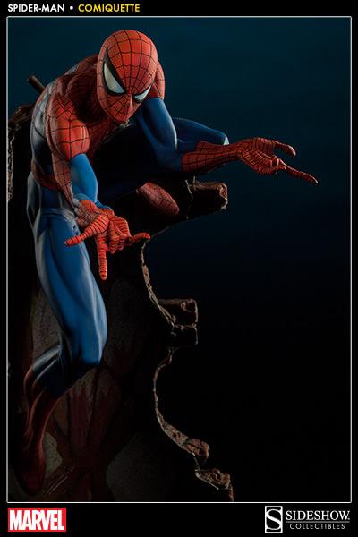 SIDESHOW COLLECTIBLES - MARVEL COMIQUETTE SPIDER-MAN BY CAMPBELL