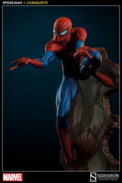 SIDESHOW COLLECTIBLES - MARVEL COMIQUETTE SPIDER-MAN BY CAMPBELL