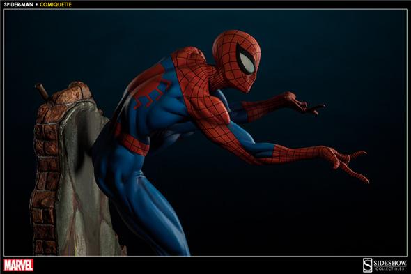 SIDESHOW COLLECTIBLES - MARVEL COMIQUETTE SPIDER-MAN BY CAMPBELL