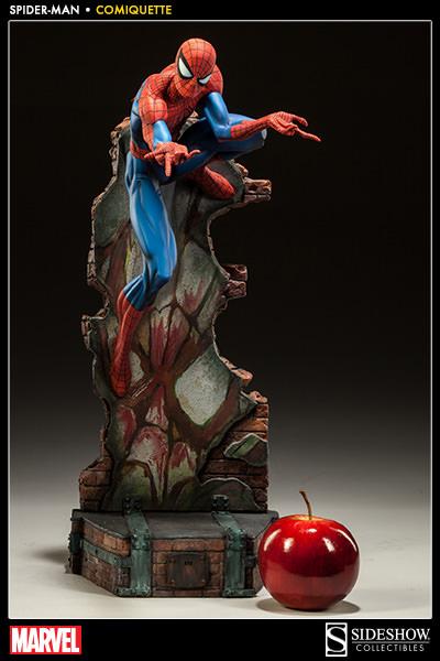 SIDESHOW COLLECTIBLES - MARVEL COMIQUETTE SPIDER-MAN BY CAMPBELL