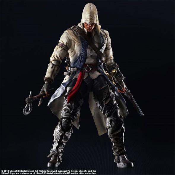 PLAY ARTS KAI - ASSASSINS CREED III CONNOR P.A.K