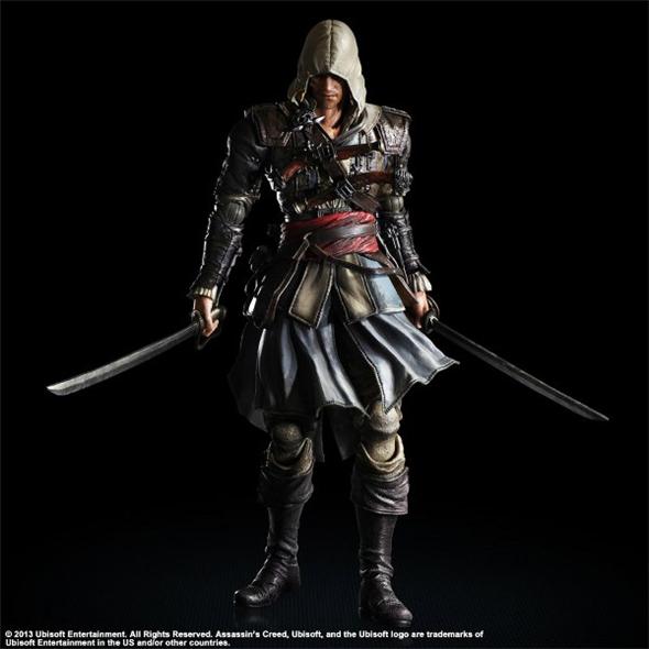 PLAY ARTS KAI - ASSASSINS CREED IV EDWARD P.A.K.