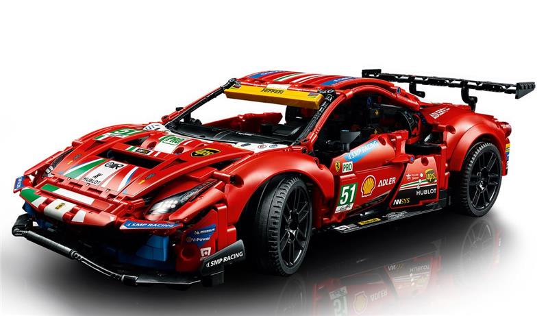 LEGO TECHNIC FERRARI 488 GTE - AF CORSE #51 #4215