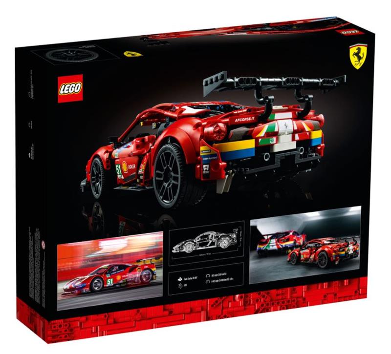 LEGO TECHNIC FERRARI 488 GTE - AF CORSE #51 #4215