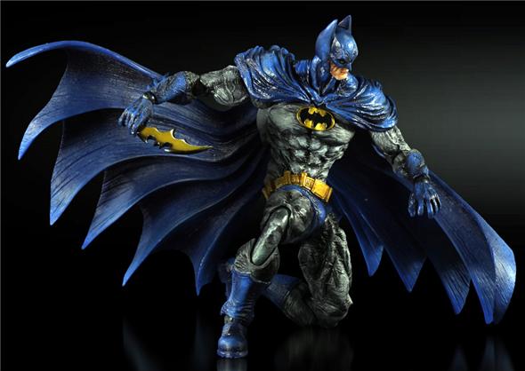 BATMAN ARKHAM CITY BATMAN 1970 SKIN P.A.K.