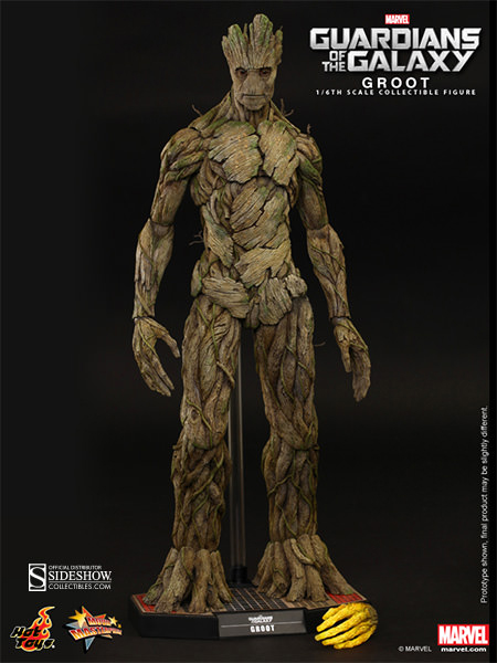 1/6 HOT TOYS - GUARDIANI DELLA GALASSIA - GROOT