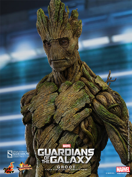 1/6 HOT TOYS - GUARDIANI DELLA GALASSIA - GROOT