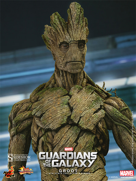 1/6 HOT TOYS - GUARDIANI DELLA GALASSIA - GROOT