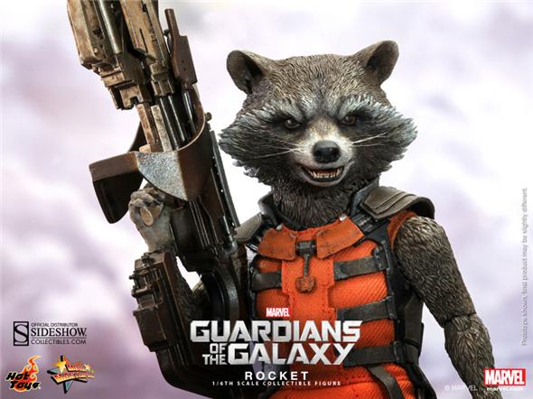 1/6 HOT TOYS - GUARDIANI DELLA GALASSIA - ROCKET