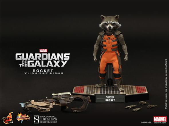 1/6 HOT TOYS - GUARDIANI DELLA GALASSIA - ROCKET