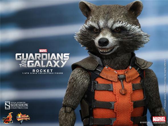 1/6 HOT TOYS - GUARDIANI DELLA GALASSIA - ROCKET