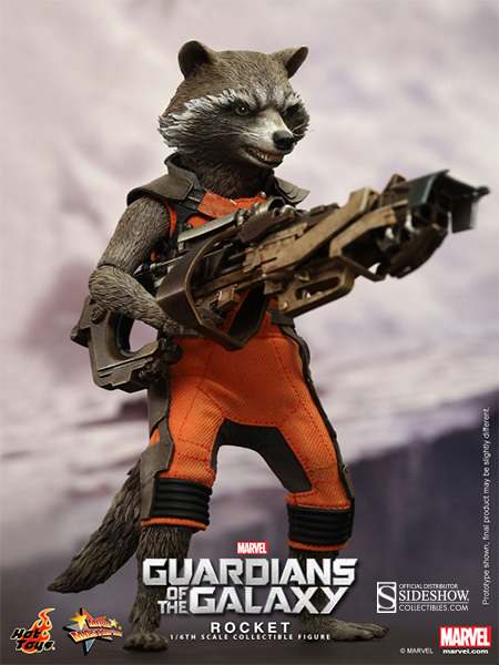 1/6 HOT TOYS - GUARDIANI DELLA GALASSIA - ROCKET