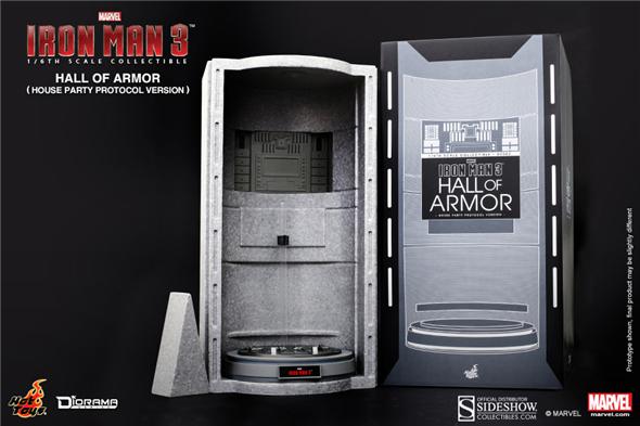 1/6 HOT TOYS - IRON MAN HALL OF ARMOUR HOUSE PARTY