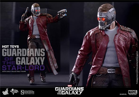 1/6 HOT TOYS - GUARDIANI DELLA GALASSIA - STAR LORD