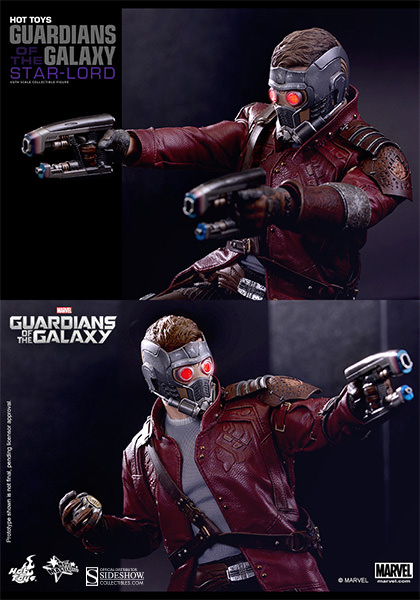 1/6 HOT TOYS - GUARDIANI DELLA GALASSIA - STAR LORD