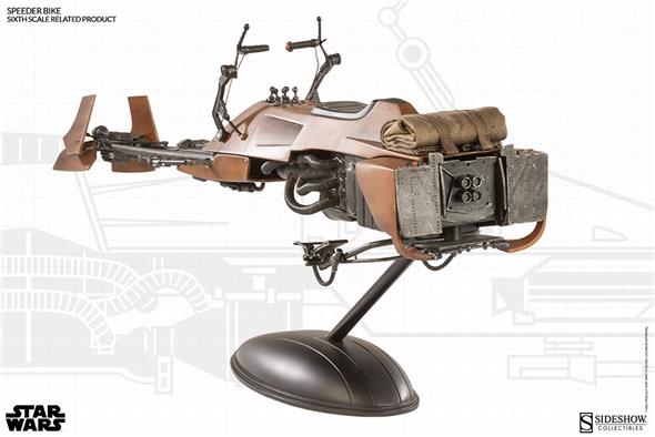 1/6 SIDESHOW TOYS - STAR WARS SPEEDER BIKE