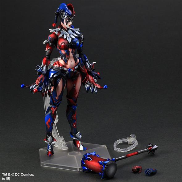 PLAY ARTS KAI - DC COMICS VARIANT HARLEY QUINN P.A.K.