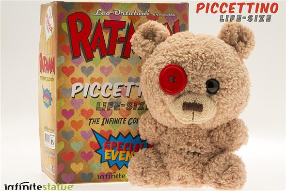 RAT-MAN PICCETTINO LIFE SIZE PLUSH RED