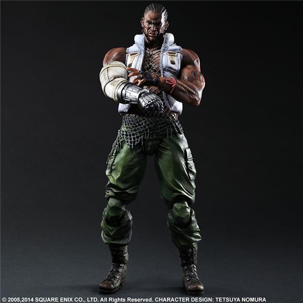 PLAY ARTS KAI - FINAL FANTASY VII ADVENT CHILDREN BARRET P.A.K.