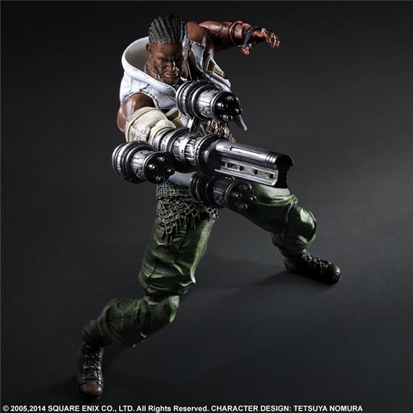 PLAY ARTS KAI - FINAL FANTASY VII ADVENT CHILDREN BARRET P.A.K.