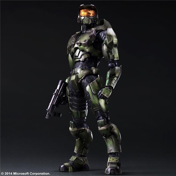 PLAY ARTS KAI - HALO 2 ANN ED MASTERCHIEF P.A.K.