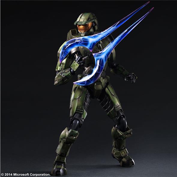 PLAY ARTS KAI - HALO 2 ANN ED MASTERCHIEF P.A.K.