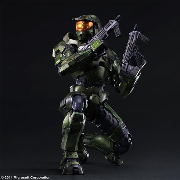 PLAY ARTS KAI - HALO 2 ANN ED MASTERCHIEF P.A.K.