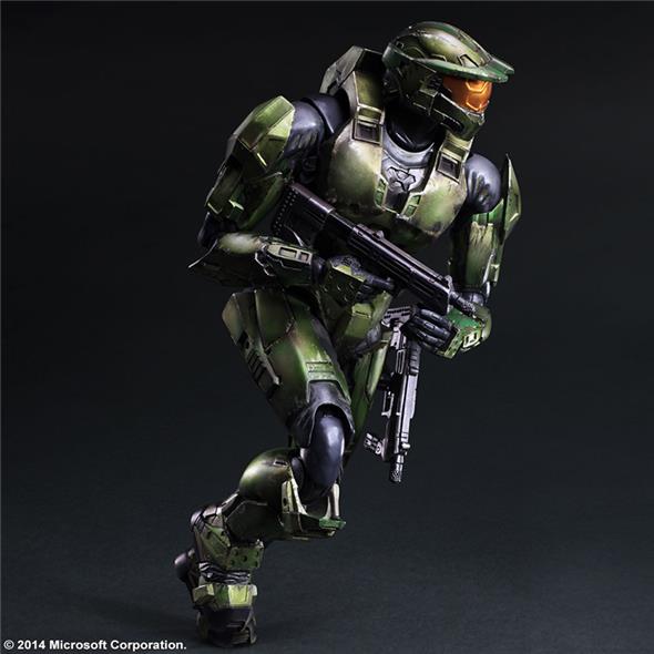 PLAY ARTS KAI - HALO 2 ANN ED MASTERCHIEF P.A.K.