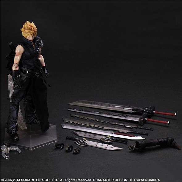 PLAY ARTS KAI - FINAL FANTASY VII ADVENT CHILDREN CLOUD P.A.K.