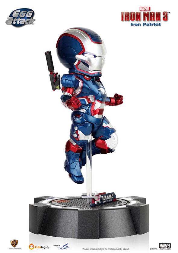 IRON MAN EGG ATTACK IRON PATRIOT