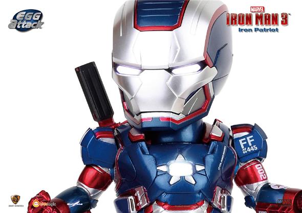 IRON MAN EGG ATTACK IRON PATRIOT