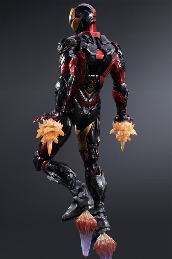 PLAY ARTS KAI - MARVEL COMICS VARIANT IRON MAN P.A.K.