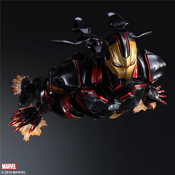 PLAY ARTS KAI - MARVEL COMICS VARIANT IRON MAN P.A.K.