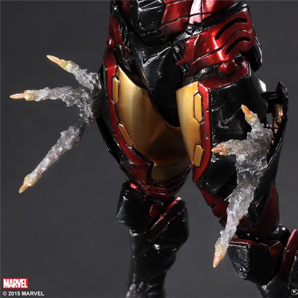 PLAY ARTS KAI - MARVEL COMICS VARIANT IRON MAN P.A.K.