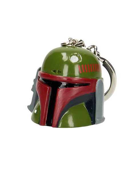 STAR WARS BOBA FETT HELMET SNAP KEYCHAIN