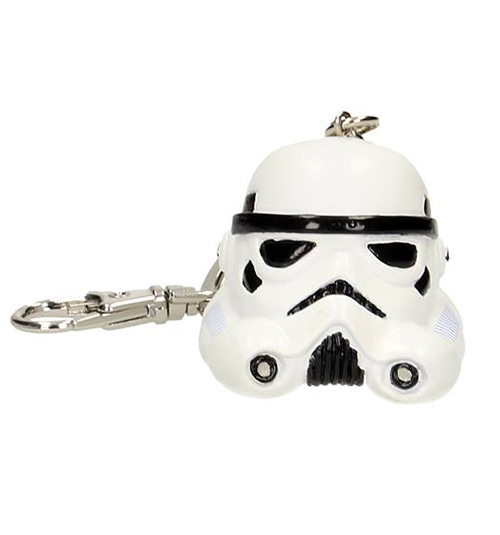 STAR WARS STORMTROOPER HELMET SNAP KEYCHAIN