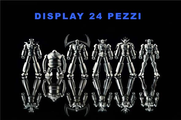 ABSOLUTE CHOGOKIN DYNAMIC SERIES (DISPLAY 24 PEZZI)