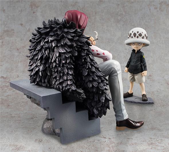 ONE PIECE POP CORAZON/LAW LTD STATUE