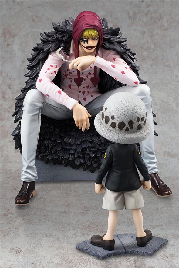 ONE PIECE POP CORAZON/LAW LTD STATUE