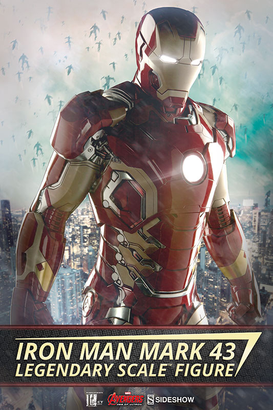 IRON MAN MARK 43 LEGENDARY SCALE FIGURE