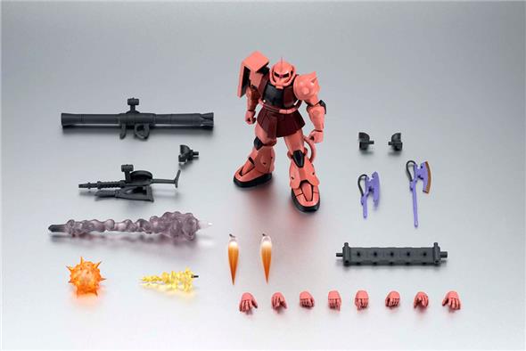 ROBOT SPIRITS ZAKU II CHAR ANIME VER