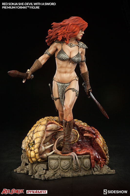 RED SONJA SHE DEVIL WITH A SWORD PREMIUM FORMAT FIGURE