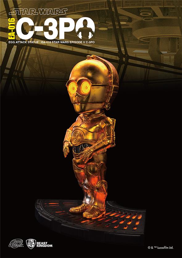 STAR WARS EP V EGG ATTACK C-3PO STATUE