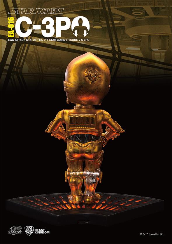 STAR WARS EP V EGG ATTACK C-3PO STATUE